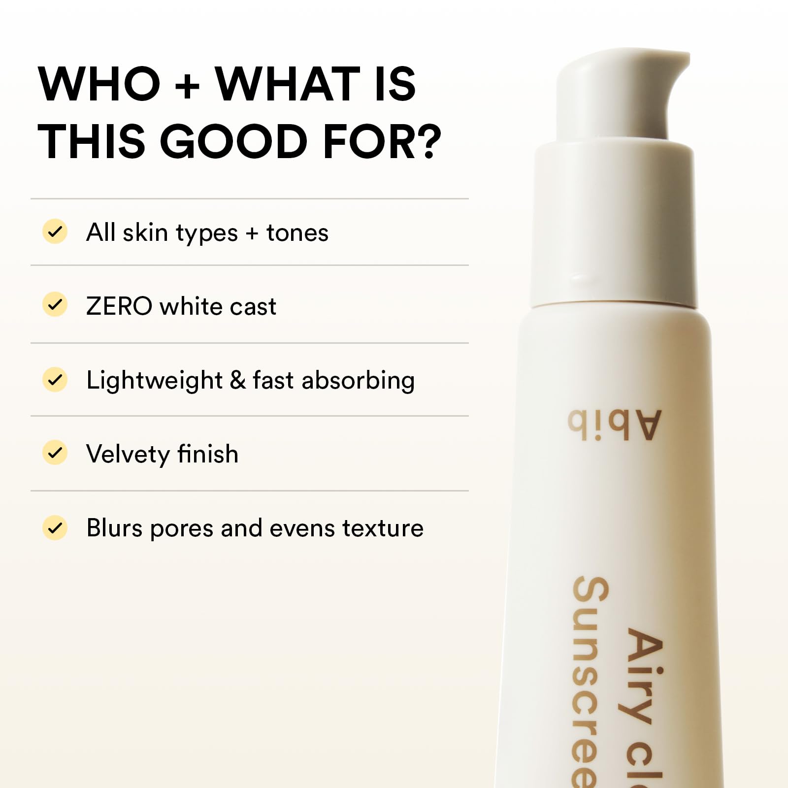 Abib Airy Clear Sunscreen Gel SPF30 1.01 fl.oz / 30 g (Semi- matte) | Korean Suncreen, Suncare, Sunblock, No White cast, Primer poreless - Image 8