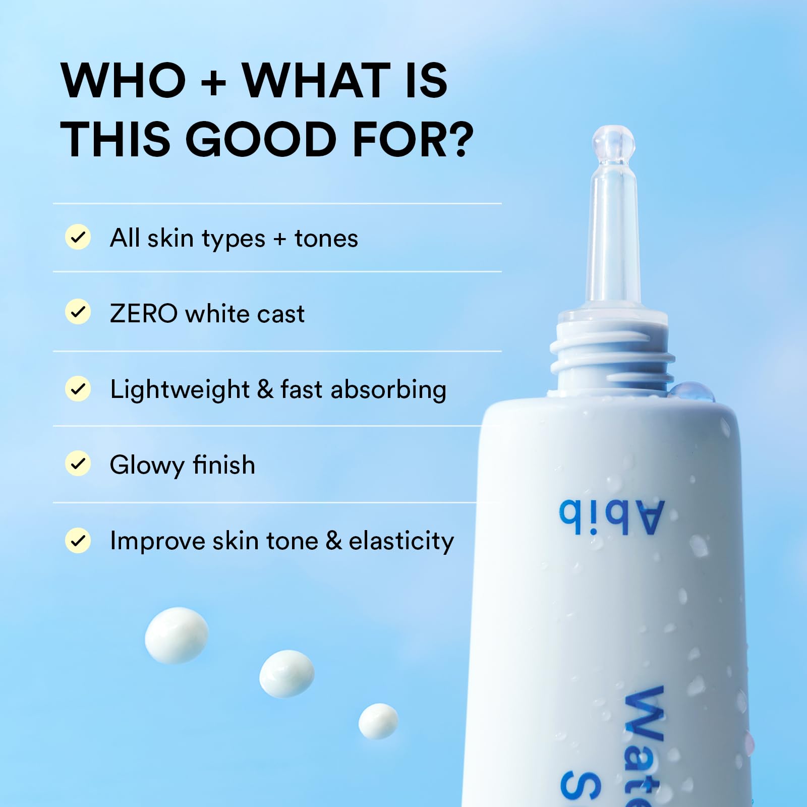 Abib Quick&Watery Sun Care Duo, Broad Spectrum Duo, Glowy & Hydrating Sunscreen Set for Dry & Sensitive Skin, No White Cast, With Centella, Aloe & Hyaluronic Acid, Korean Sunscreen, 2 Count - Image 9