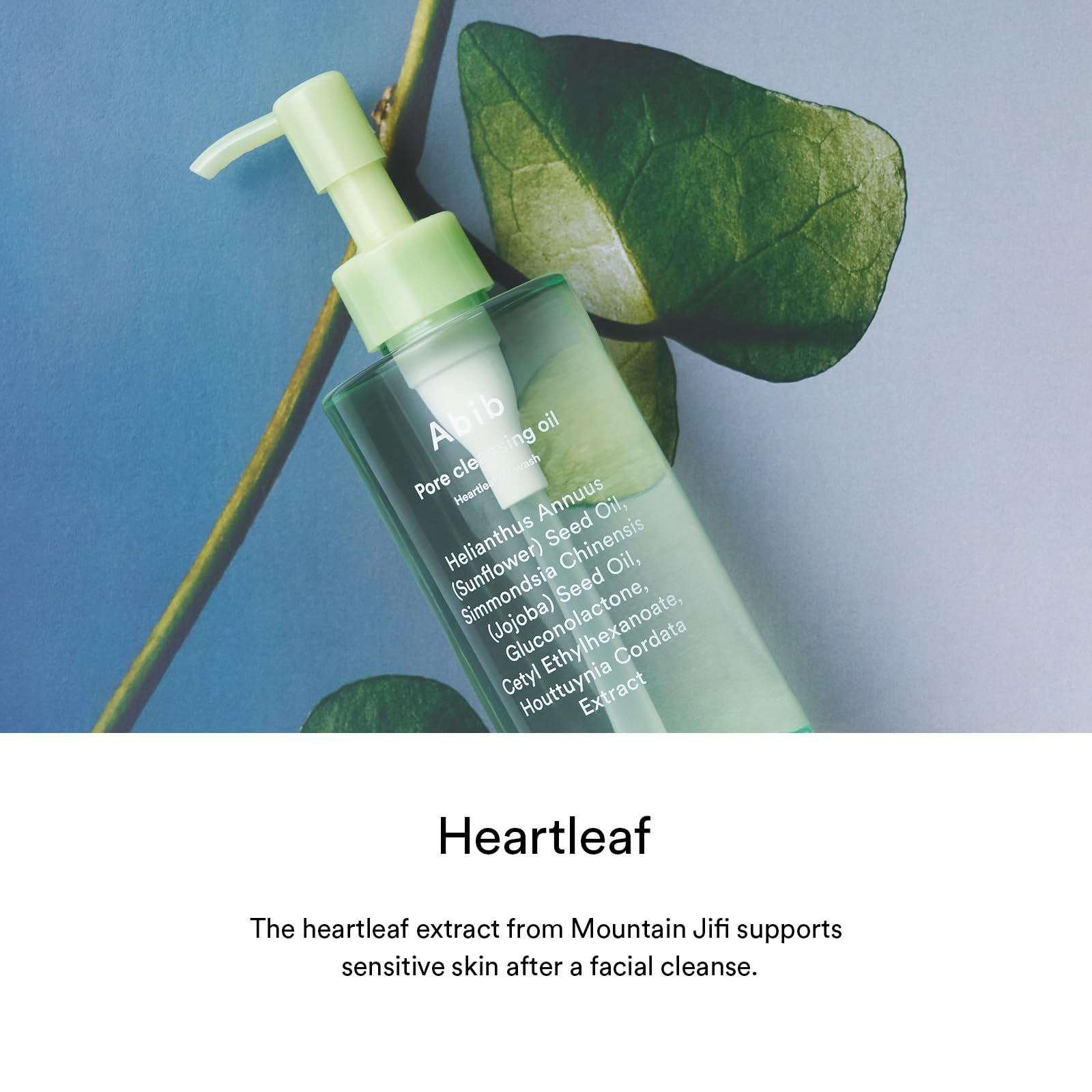 Abib Heartleaf Cleasing Duo: Korean Cleansing Oil, Foam Cleanser - Image 5
