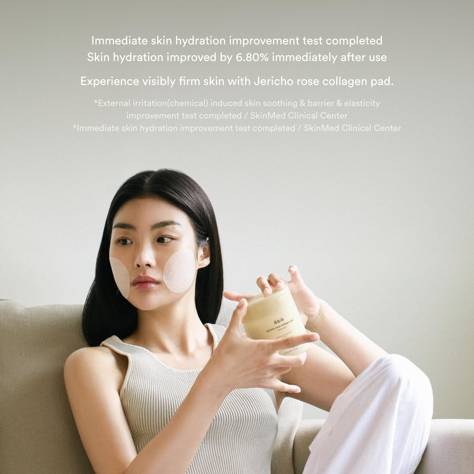 Abib Jericho Rose Collagen Pad Firming Touch 60pads 8.45 fl.oz. | Korean Anti-Aging Toner Pads for Face with Niacinamide, Collagen, Peptides, Cleansing, Disposable, Exfoliant, Skin Care - Image 3