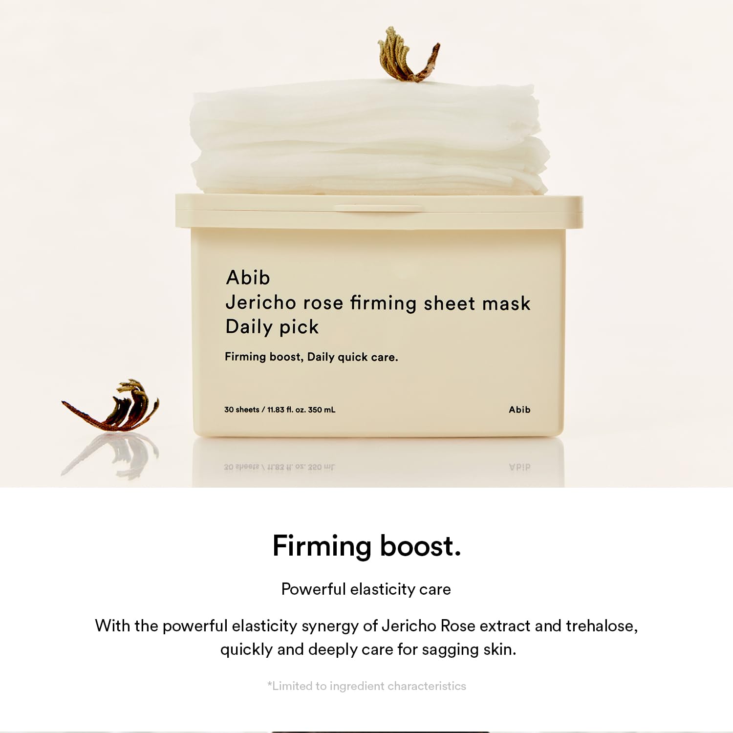 Abib Jericho Rose Sheet Mask Daily Pick (30 Sheets) - Image 3