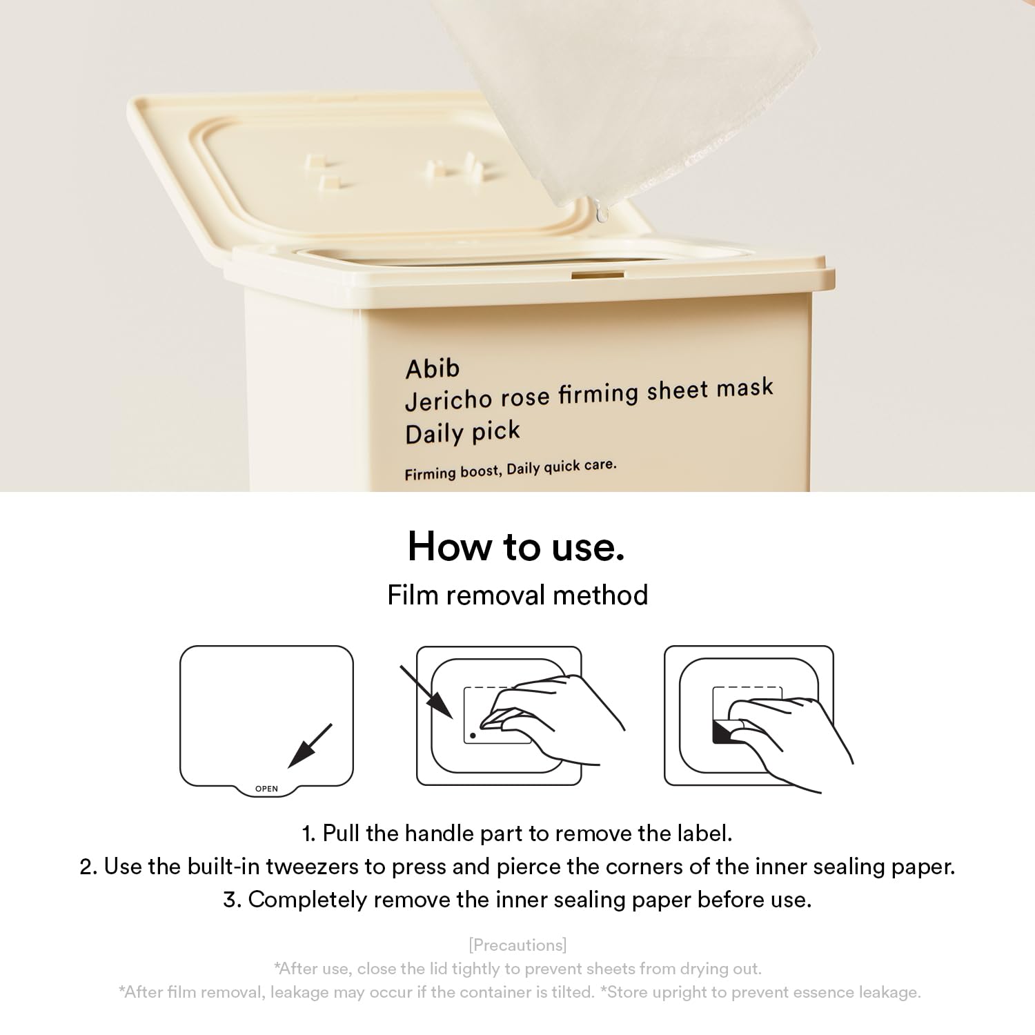 Abib Jericho Rose Sheet Mask Daily Pick (30 Sheets) - Image 9