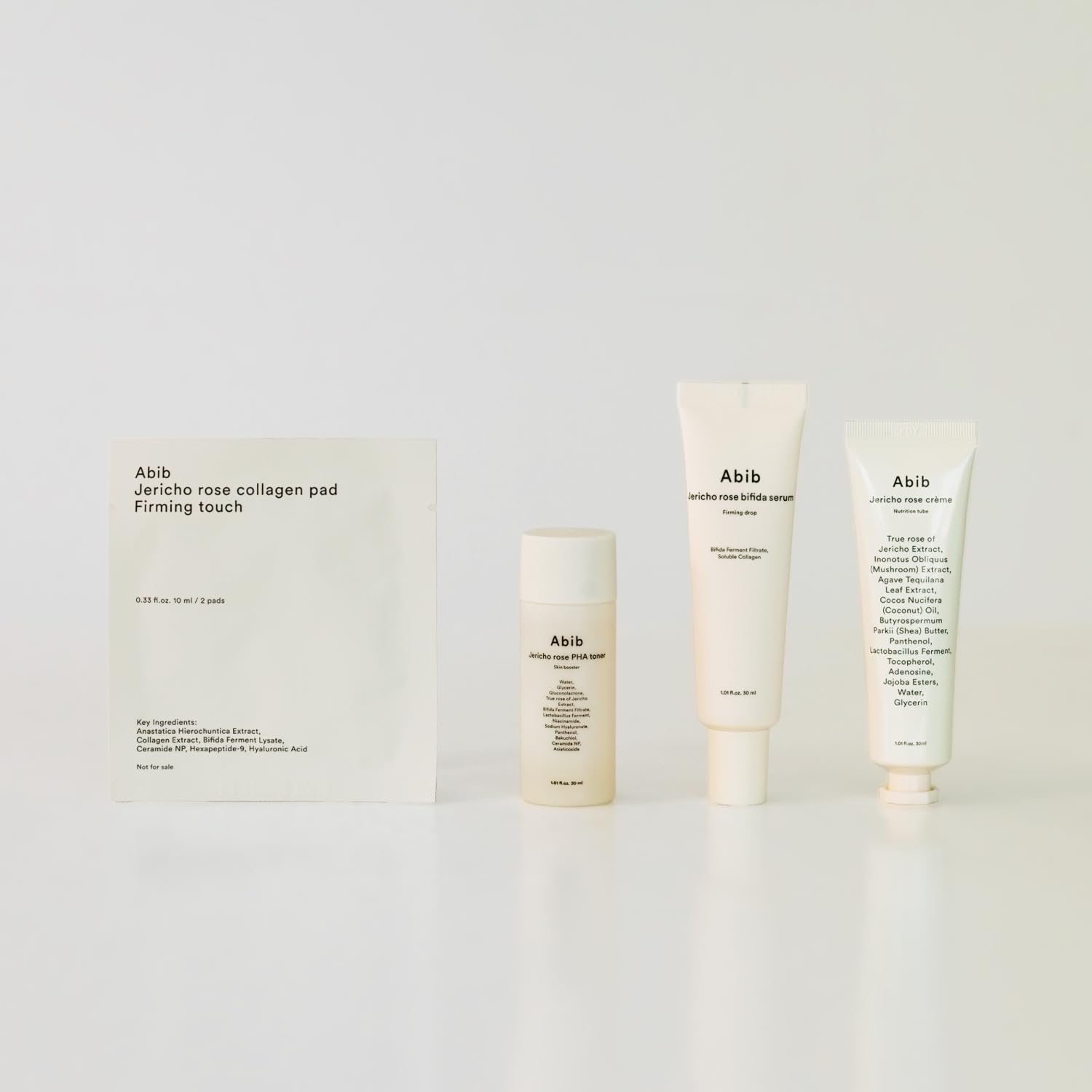 Abib Jericho Trial Kit, Travel Kit | Korean Skincare, Toner Pads, Cream, Serum, Travel Essentials, Gift Set, Beige - Image 9