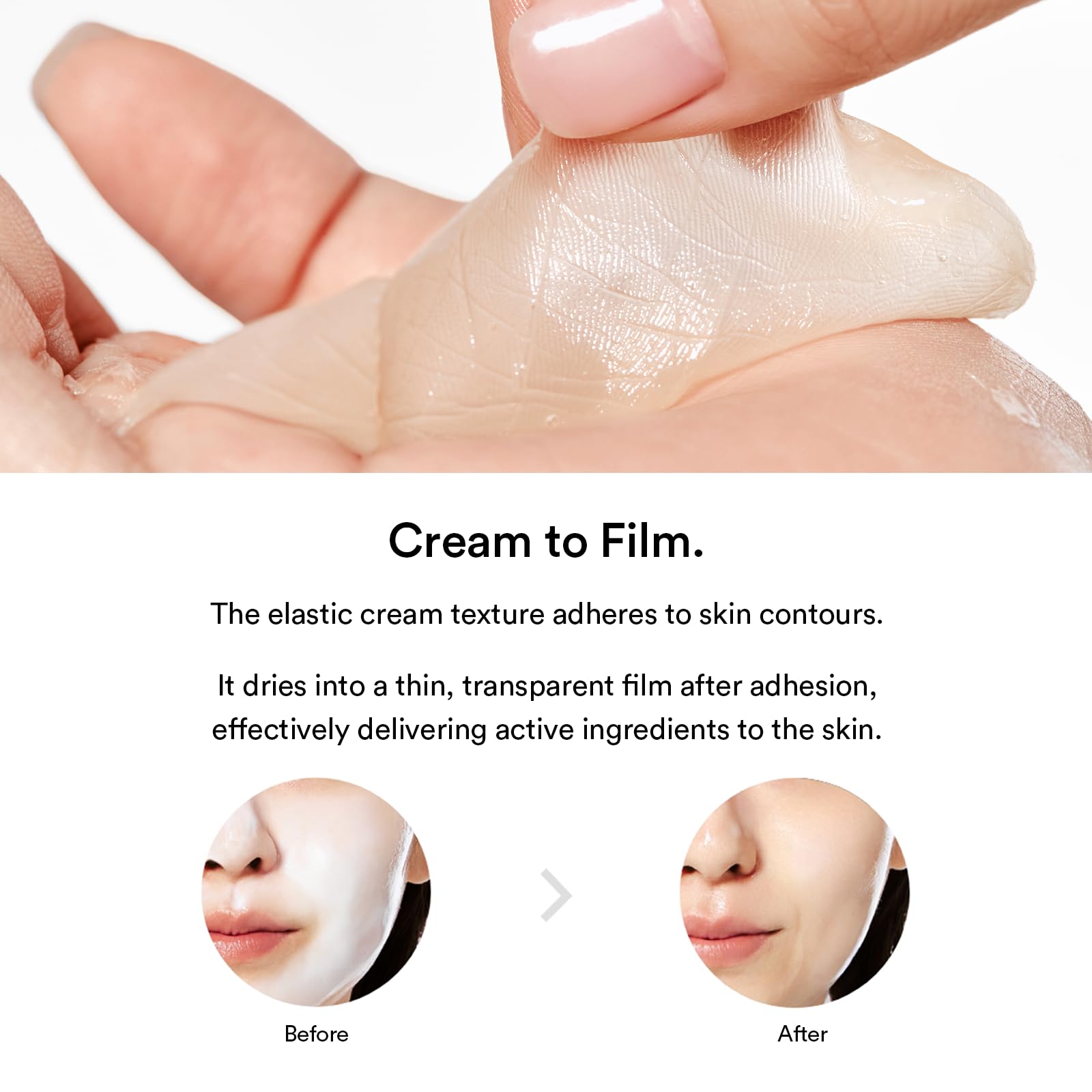 Abib Lifting Collagen Wrapping Mask Jericho Rose Film 3.38 fl oz, Includes Applicator, Peel-Off Face Mask, Peptides and Hydrolyzed Collagen, Improves Elasticity and Pore Appearance, Korean Skincare - Image 6