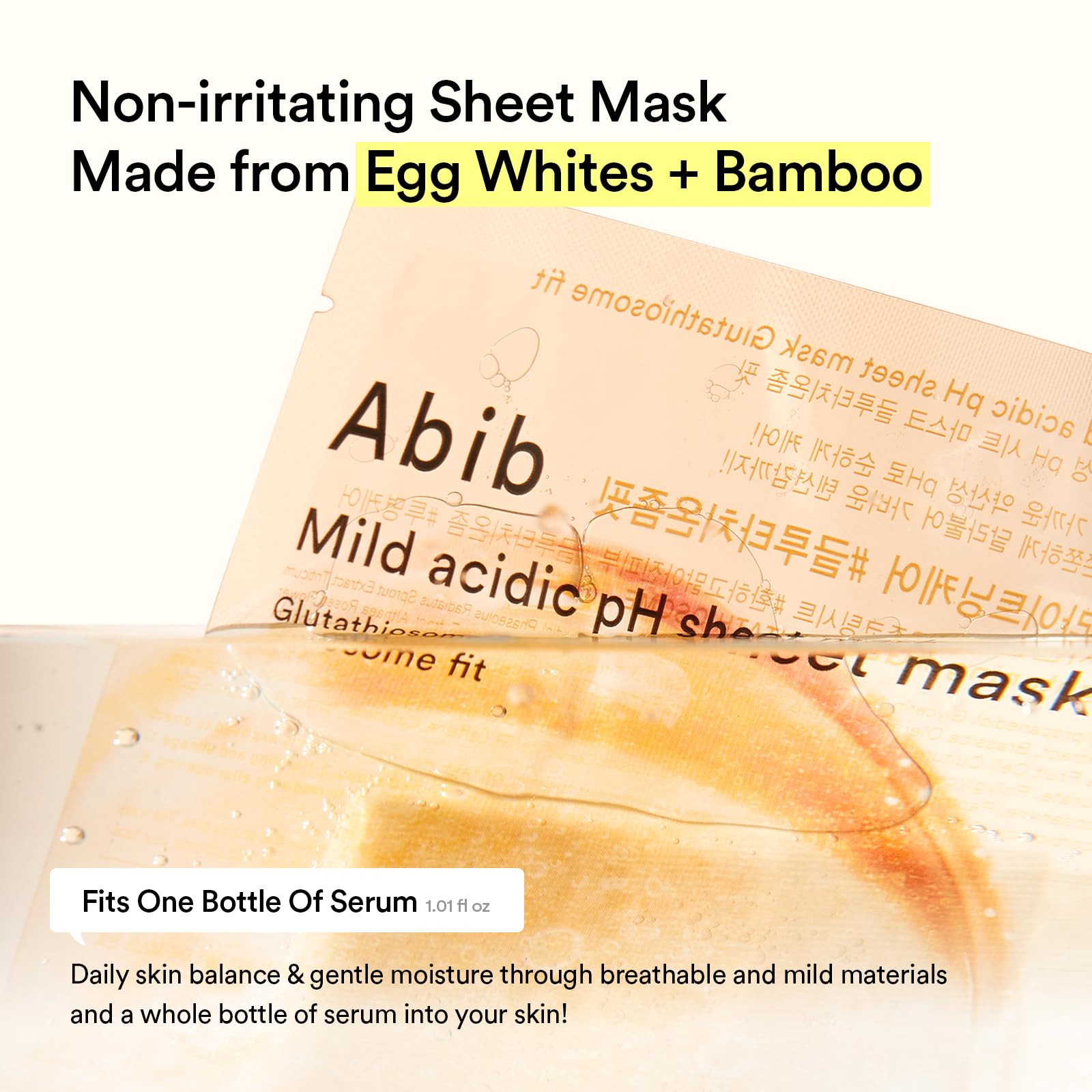 Abib Mild Acidic Ph Sheet Mask Jericho Rose Fit 10 Sheets (Anti-aging) I Korean Face Mask for Sensitive Skin, Soothing & Redness Relief, Daily Skincare Treatment, K-Beauty Sheet Mask - Image 4