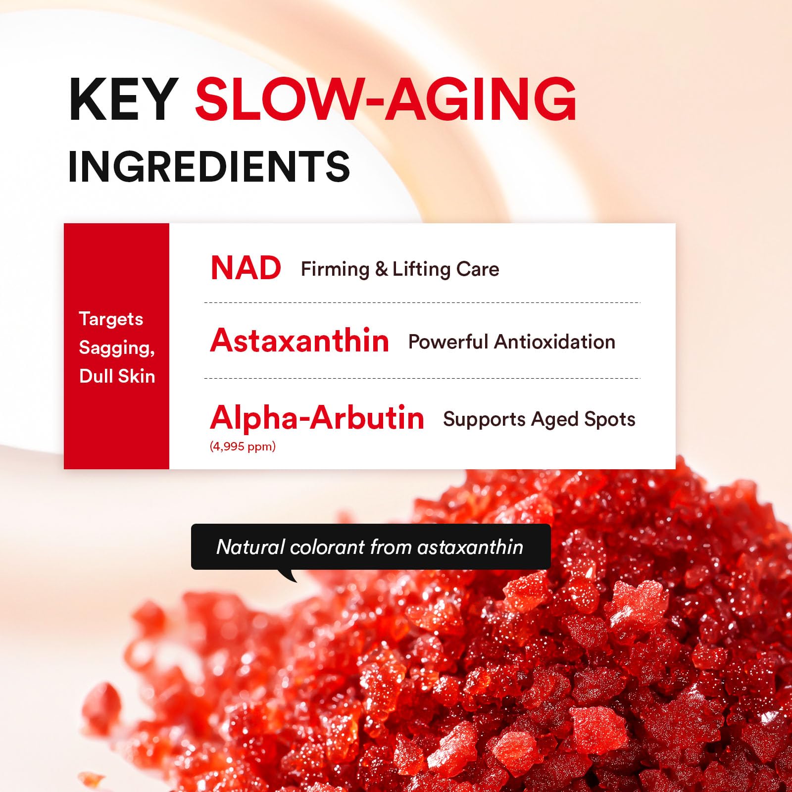 Abib Red effect serum 1.05 pump 1.01 fl oz Anti-aging Facial Skincare with Nicotinamide Mononucleotide (NMN) 1% & Astaxanthin 0.5% for 24-Hour Antioxidant & Anti-Wrinkle Support for All Skin Types - Image 4
