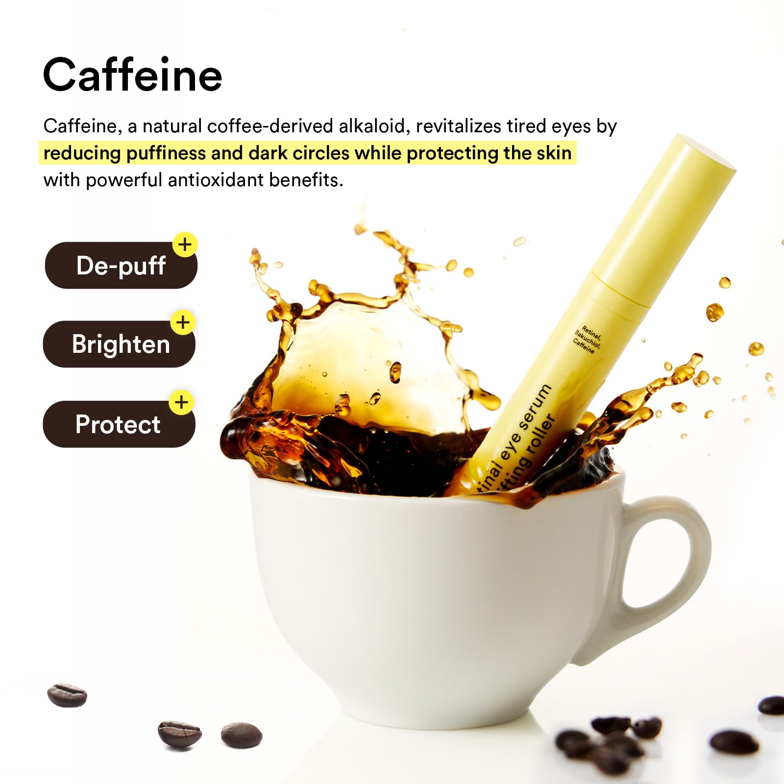 Abib Special Eye Care Duo : Collagen Eye Patch & Retinal Serum Lifting Roller, Korean Skincare, Anti-wrinkle, Dark Circles with Caffeine & Bakuchiol for Under Eyes - Image 8