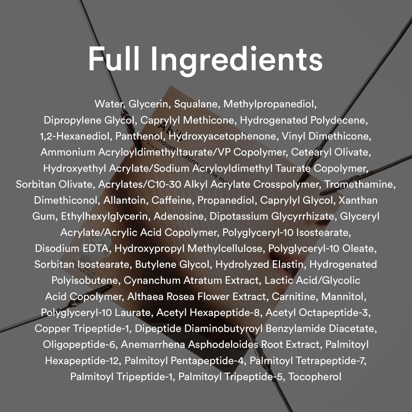 Abib Silhouette Lifting Cream Mask V-up Solution (4 sheets) with PLGA-Peptide, Jawline Double Chin Firming, Liftting Mask, Elasticity Care, Face Lift Mask, Skin Tightening, Chin Lift, Korean Skincare - Image 10