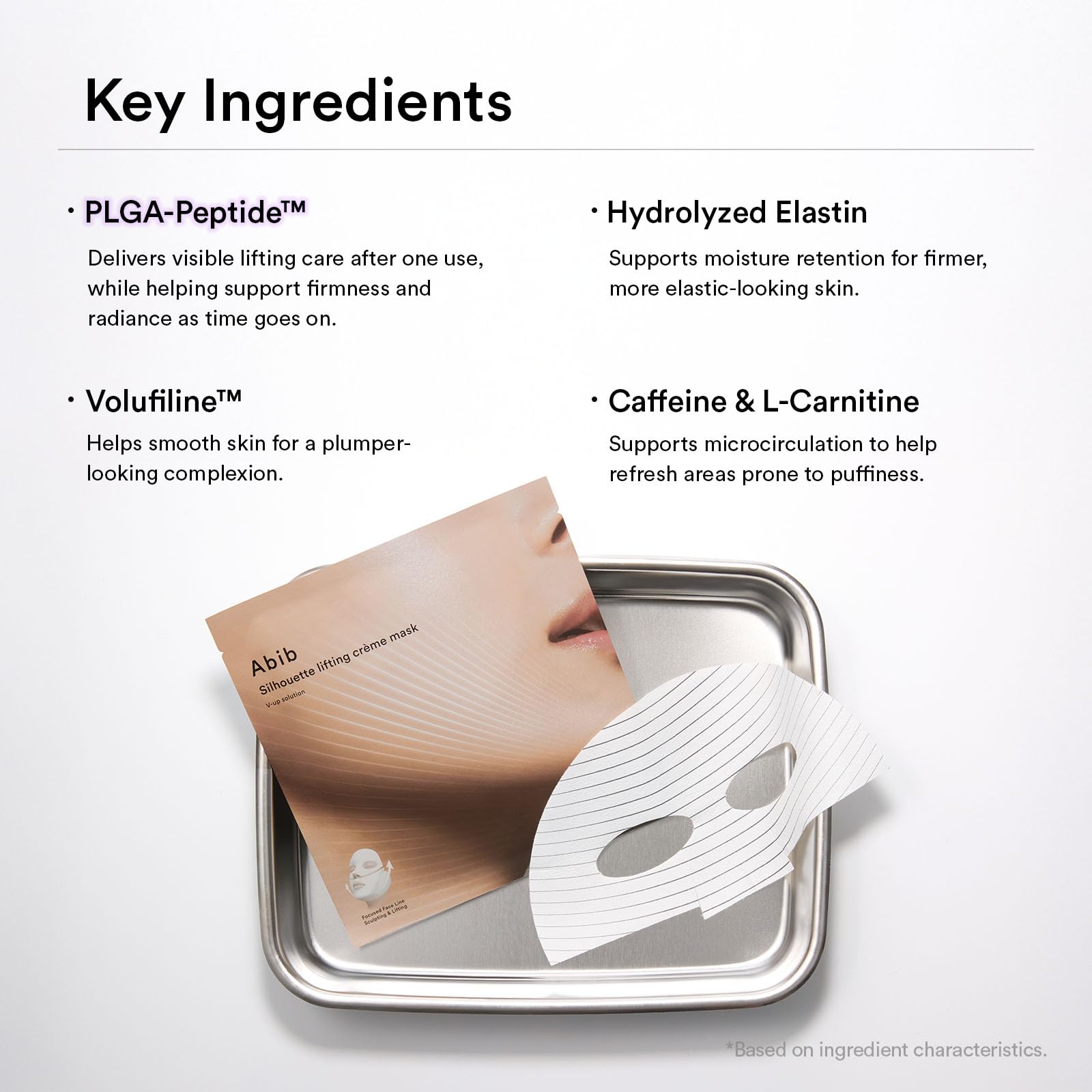 Abib Silhouette Lifting Cream Mask V-up Solution (4 sheets) with PLGA-Peptide, Jawline Double Chin Firming, Liftting Mask, Elasticity Care, Face Lift Mask, Skin Tightening, Chin Lift, Korean Skincare - Image 8