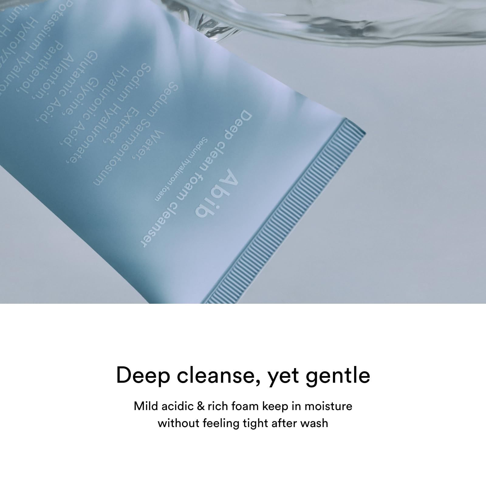 Deep Clean Foam Cleanser Sedum Hyaluron Foam 150ml - Image 3