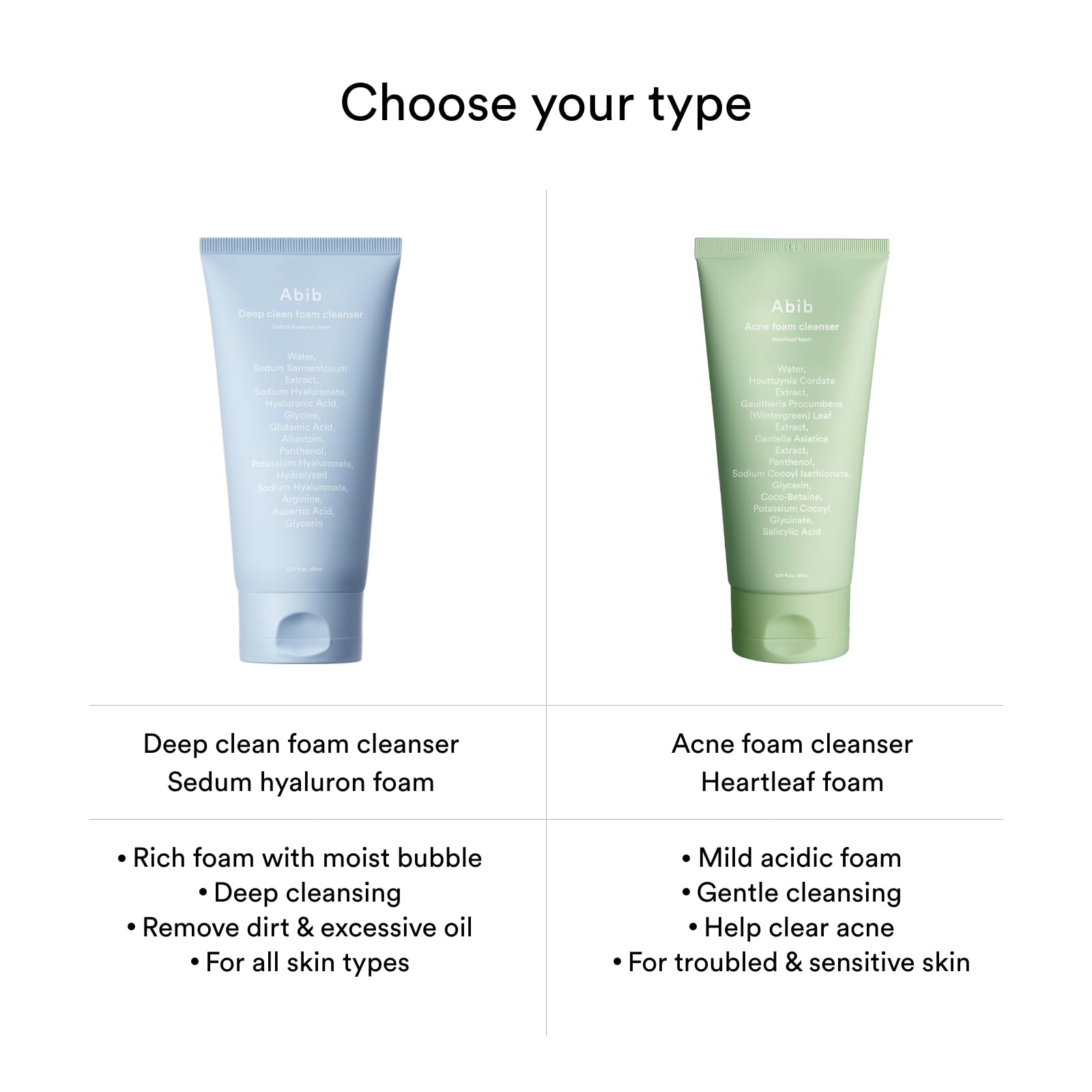 Deep Clean Foam Cleanser Sedum Hyaluron Foam 150ml - Image 6